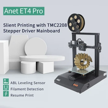 Anet ET4 Pro 3D Printer DIY Kit Automatic Leveling Continued Power Failure Filament Detection Online Offline Printing Printer
Anet ET4 Pro 3D Printer DIY Kit Automatic Leveling Continued Power Failure Filament Detection Online Offline Printing Printer