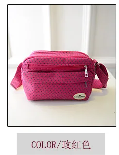 Korean-style Polkadot Canvas Bag Shoulder Shoulder WOMEN'S Bag Multi-color Bag New Year Gift Bag Recruit
Korean-style Polkadot Canvas Bag Shoulder Shoulder WOMEN'S Bag Multi-color Bag New Year Gift Bag Recruit