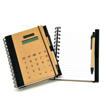 Multi-function Notebooks Solar Power Notebook calculator Memo Notes Book Loose Leaf Notepad Diary Writing Paper With Pen
Multi-function Notebooks Solar Power Notebook calculator Memo Notes Book Loose Leaf Notepad Diary Writing Paper With Pen
