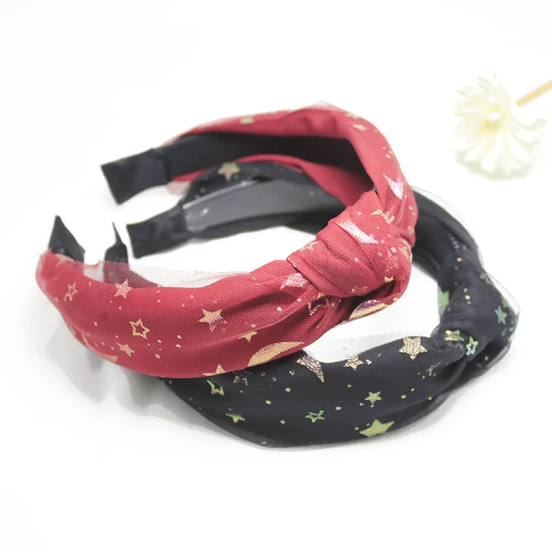 South Korea knotted headband female ins net red headband super fairy star moon yarn simple fabric hair cave headgear Hair Ties
South Korea knotted headband female ins net red headband super fairy star moon yarn simple fabric hair cave headgear Hair Ties