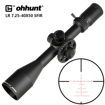 Weapon LR 7.25-40X50 SFIR Hunting Scope Glass Etched Reticle Red Illumination Side Parallax Turret Lock Reset Riflescope
Weapon LR 7.25-40X50 SFIR Hunting Scope Glass Etched Reticle Red Illumination Side Parallax Turret Lock Reset Riflescope