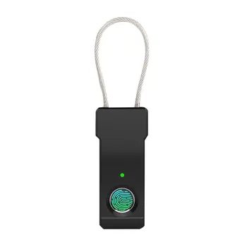 Portable Electronic Small Lock Smart Fingerprint Padlock Anti-Theft Door Lock Padlock Shoulder Bag Luggage Lock
Portable Electronic Small Lock Smart Fingerprint Padlock Anti-Theft Door Lock Padlock Shoulder Bag Luggage Lock
