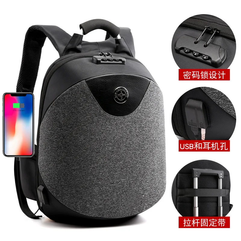 New Style Business Backpack Large-Volume College Student School Bag Casual Computer Bag Anti-theft Backpack
New Style Business Backpack Large-Volume College Student School Bag Casual Computer Bag Anti-theft Backpack