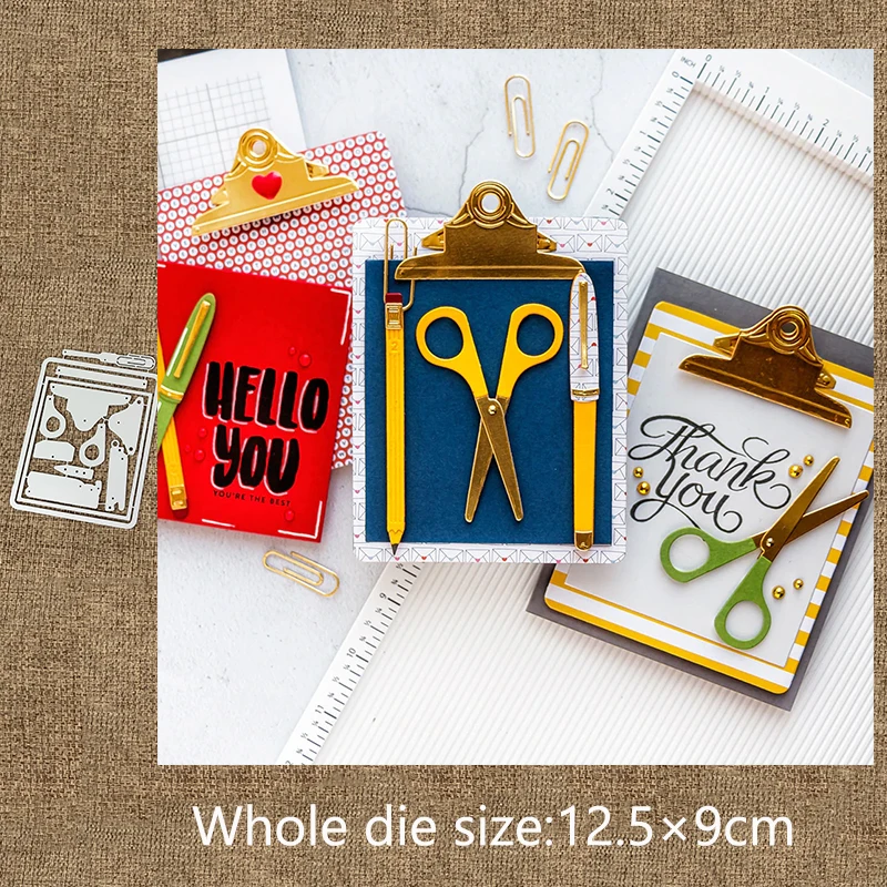 New Design Craft Metal Cutting Die die cuts Book folder notebook scissors scrapbook Album Paper Card Craft Embossing die cuts
New Design Craft Metal Cutting Die die cuts Book folder notebook scissors scrapbook Album Paper Card Craft Embossing die cuts