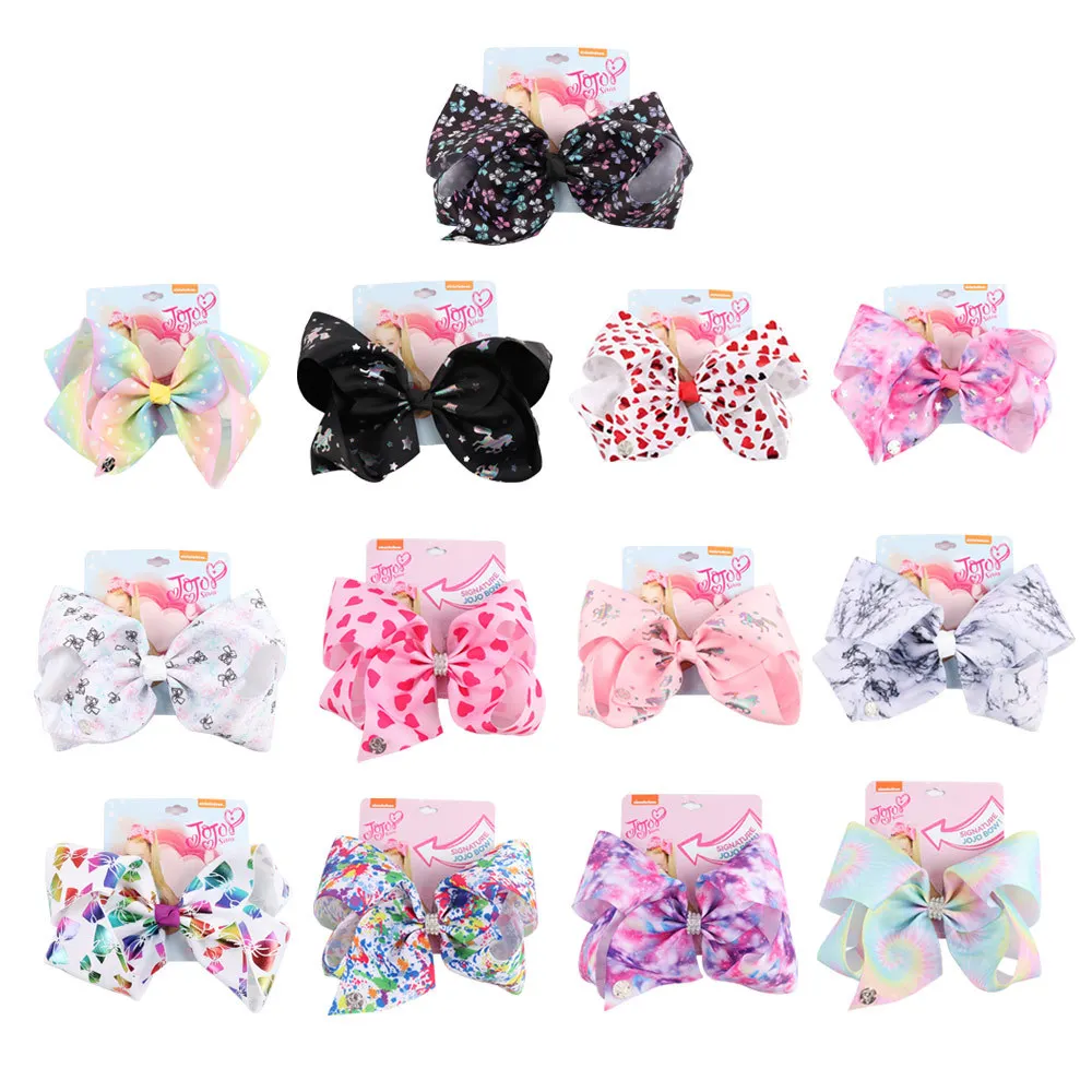 Europe And America Hot Selling 8 Inches JOJO Star Unicorn Thermal Transfer Pattern Bow Barrettes Children Headdress Hair Accesso
Europe And America Hot Selling 8 Inches JOJO Star Unicorn Thermal Transfer Pattern Bow Barrettes Children Headdress Hair Accesso