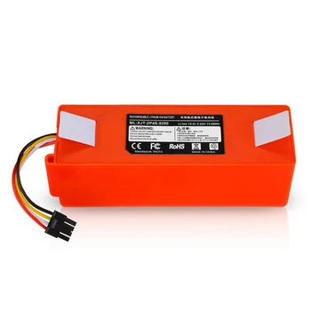 5200mAh/6500mAh li-ion Battery Vacuum Cleaner accessories for xiaomi mi robot Robotics cleaner roborock S50 S51 T4 T6 parts 
5200mAh/6500mAh li-ion Battery Vacuum Cleaner accessories for xiaomi mi robot Robotics cleaner roborock S50 S51 T4 T6 parts