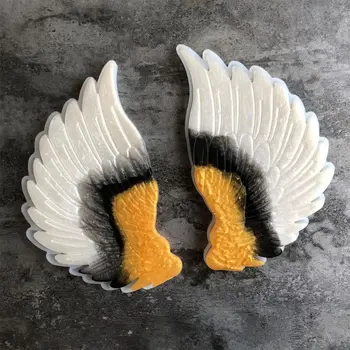 2Pcs Wing Coaster Resin Mold Puzzle Teacup Bowl Mat Trays Silicone Mold for Resin Epoxy Wing Pendant Mold Art Craft Tools
2Pcs Wing Coaster Resin Mold Puzzle Teacup Bowl Mat Trays Silicone Mold for Resin Epoxy Wing Pendant Mold Art Craft Tools