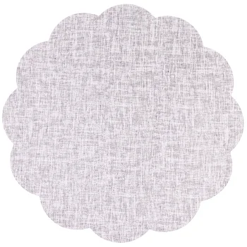 6pcs Round Lace Placemats PU Heat Insulation Pad Waterproof Oil Proof Mat Table Decoration (Grey) 
6pcs Round Lace Placemats PU Heat Insulation Pad Waterproof Oil Proof Mat Table Decoration (Grey)