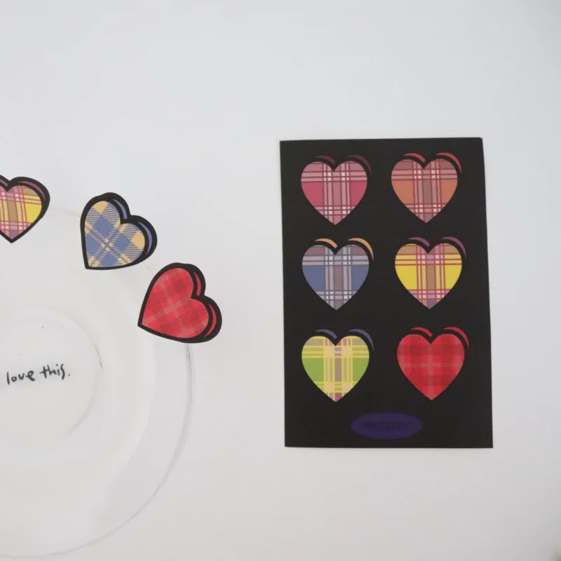 Korean Beautiful Love Stickers Adhesive Paper Diy Diary Computer Mobile Phone Decorative Handmade Stickers Decorative Props
Korean Beautiful Love Stickers Adhesive Paper Diy Diary Computer Mobile Phone Decorative Handmade Stickers Decorative Props