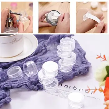 20PCS 5g Cream Jar Plastic Mini 5ml Cosmetic Empty Vial Container Bottle Small Pot Sub-bottling Sample X0P5
20PCS 5g Cream Jar Plastic Mini 5ml Cosmetic Empty Vial Container Bottle Small Pot Sub-bottling Sample X0P5