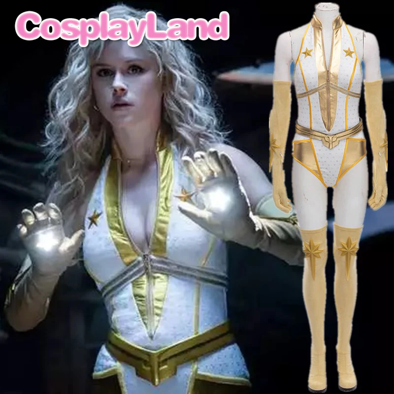The Boys 2 Starlight Cosplay Costume Fancy Halloween Superhero Bodysuit Adult Annie January Women Sexy Costume
The Boys 2 Starlight Cosplay Costume Fancy Halloween Superhero Bodysuit Adult Annie January Women Sexy Costume