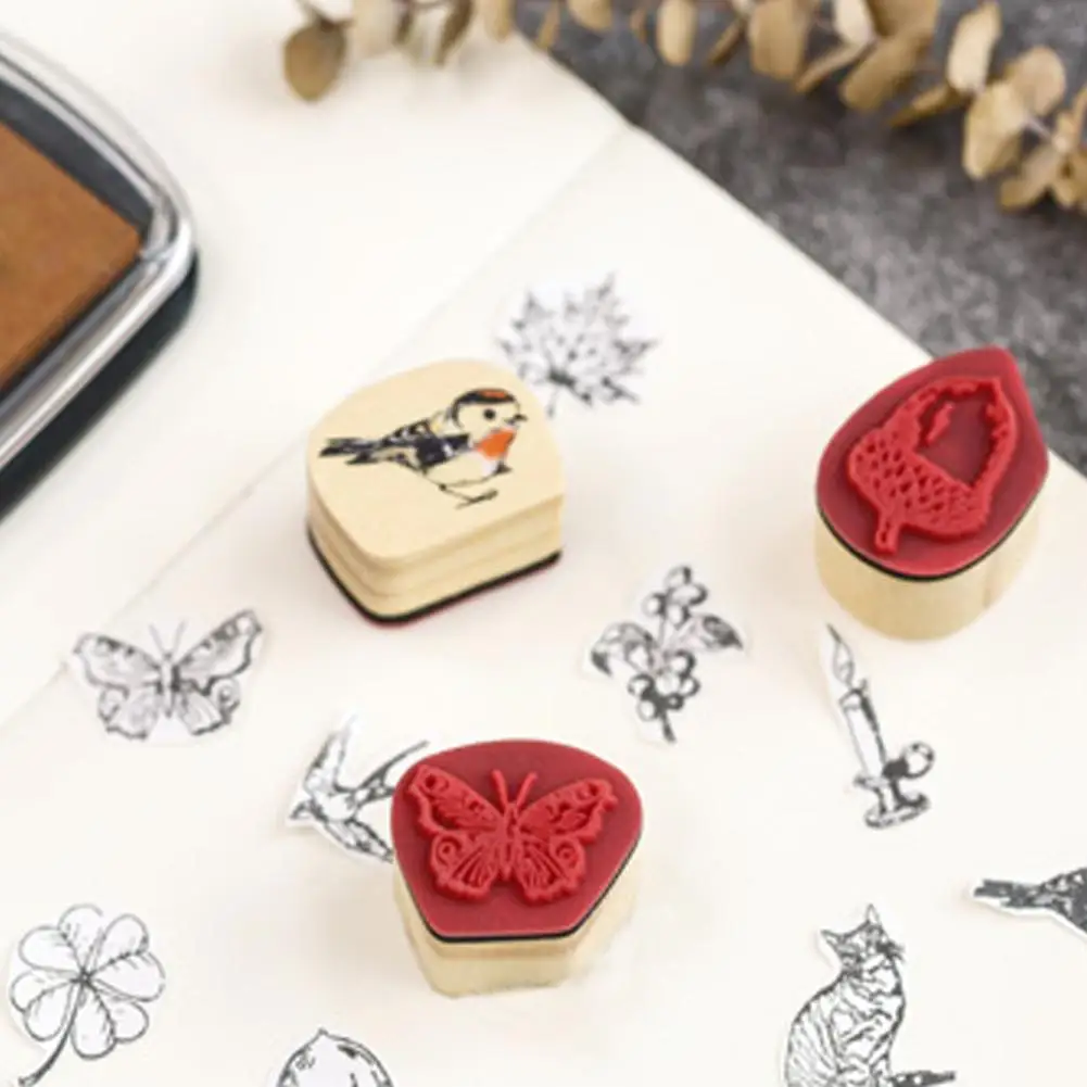 24 Wooden Seals / Fog Forest Series / Creative Fresh Plant Animal Hand Account Diy Decorative Chapter Wax Seal Rubber Stamps
24 Wooden Seals / Fog Forest Series / Creative Fresh Plant Animal Hand Account Diy Decorative Chapter Wax Seal Rubber Stamps