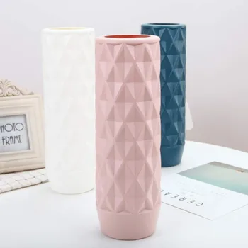 Flower Vase Arrangement Container Straight Vase Origami Plastic Imitation Glaze Nordic Style Home Decoration CN
Flower Vase Arrangement Container Straight Vase Origami Plastic Imitation Glaze Nordic Style Home Decoration CN