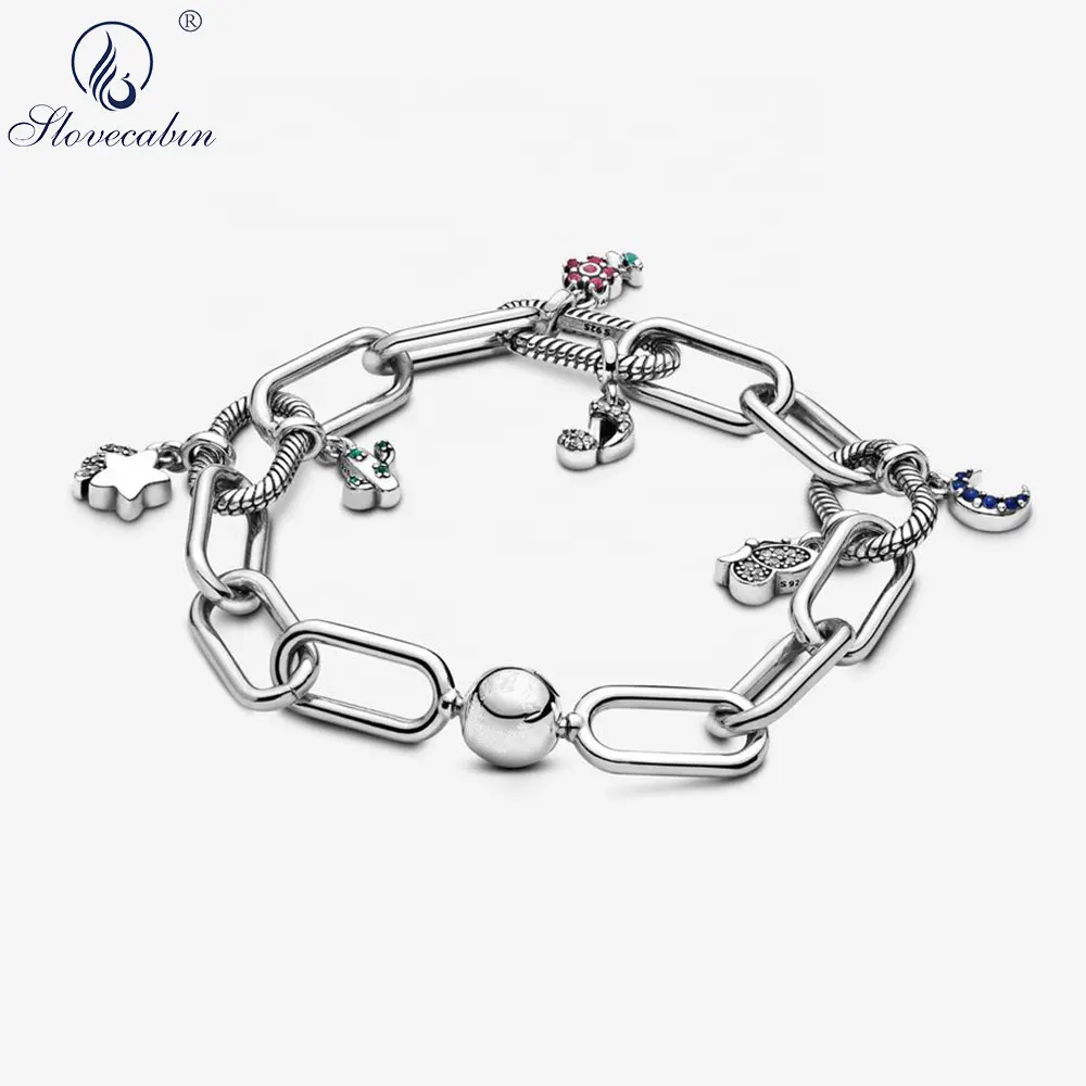 Slovecabin 2019 New Sterling Silver Me Bracelet My Moon Dangle Charm Personalized Charms Women Beads For Jewelry Making Bracelet
Slovecabin 2019 New Sterling Silver Me Bracelet My Moon Dangle Charm Personalized Charms Women Beads For Jewelry Making Bracelet