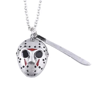 Chucky Face Stephen Kings IT Penny Wise Jason Hockey Freddy Krueger Scream Horror Necklace HRASSD088 
Chucky Face Stephen Kings IT Penny Wise Jason Hockey Freddy Krueger Scream Horror Necklace HRASSD088