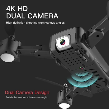 Wifi FPV RC Drone Quadcopter with 5.0MP/4K Dual cameras with optical flow positioning Quadcopter VS DJI MAVIC 2 PRO AIR RC DRONE
Wifi FPV RC Drone Quadcopter with 5.0MP/4K Dual cameras with optical flow positioning Quadcopter VS DJI MAVIC 2 PRO AIR RC DRONE