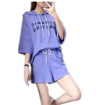 Casual new suit clothes for women2020 Korean casual fashion loose women's summer suit letter shorts sports two-piece suit
Casual new suit clothes for women2020 Korean casual fashion loose women's summer suit letter shorts sports two-piece suit