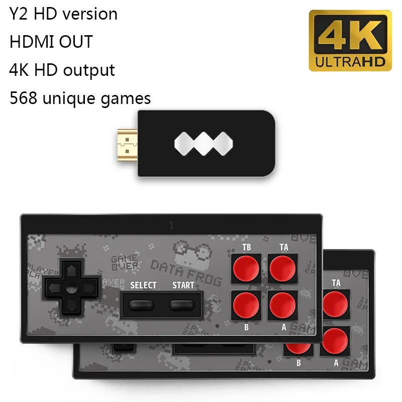 USB Wireless Handheld TV Video Game Console Build In 1400 Classic Game 4K 8 Bit Mini Video Console Support HDMI Output
USB Wireless Handheld TV Video Game Console Build In 1400 Classic Game 4K 8 Bit Mini Video Console Support HDMI Output
