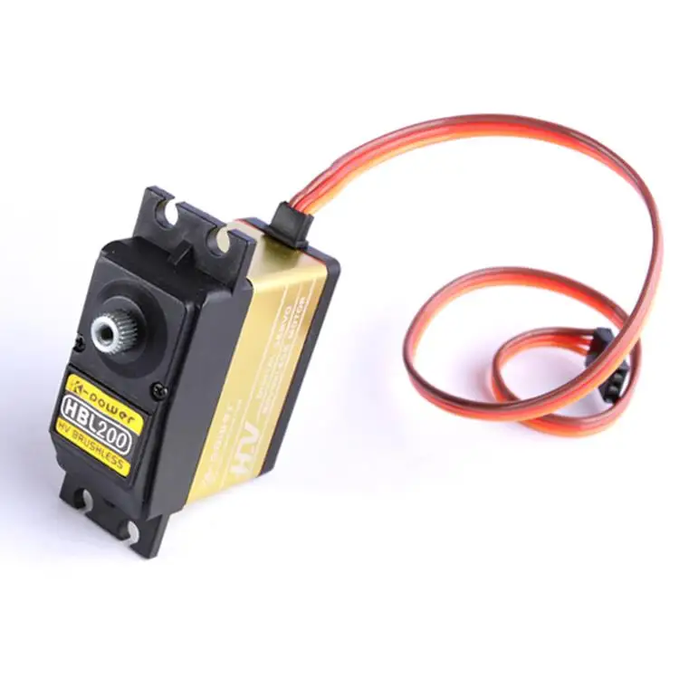 K-power HBL200 HV 20kg large torque brushless servo motor for rc helicopter robot
K-power HBL200 HV 20kg large torque brushless servo motor for rc helicopter robot