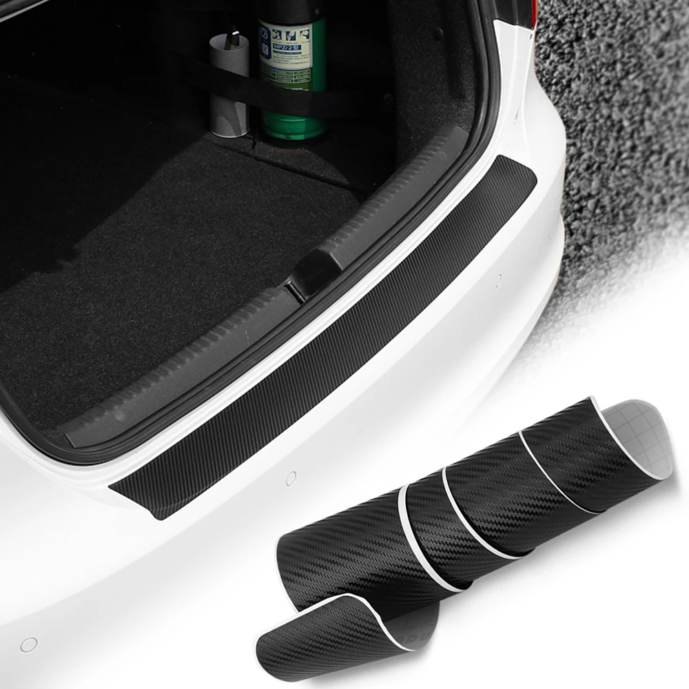 Наклейки на задний бампер для автомобиля защитная наклейка багажник opel astra j peugeot