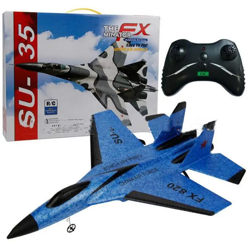 Super Cool RC Fight Fixed Wing RC Drone FX-820 2.4G Remote Control Aircraft Model RC Helicopter Drone Quadcopter Hi USB 3C
Super Cool RC Fight Fixed Wing RC Drone FX-820 2.4G Remote Control Aircraft Model RC Helicopter Drone Quadcopter Hi USB 3C