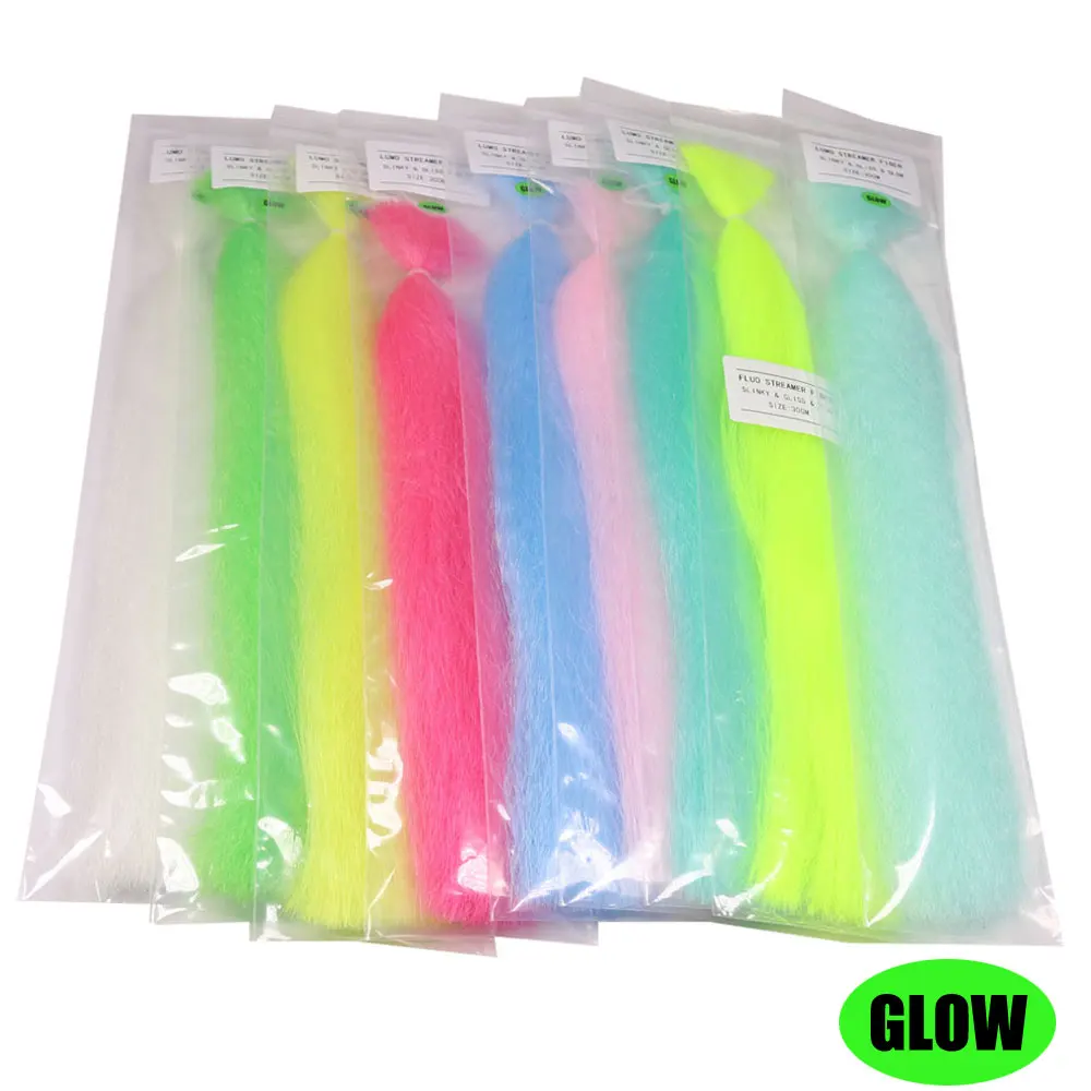 1 Pack Glow and Flash Synthetic Tying Fiber for Saltwater Jig Hook Assist Lure Making & Fly Fishing Streamer Material 9 Colors
1 Pack Glow and Flash Synthetic Tying Fiber for Saltwater Jig Hook Assist Lure Making & Fly Fishing Streamer Material 9 Colors