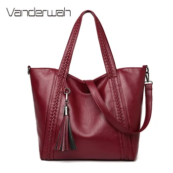 Pu Leather Crossbody Bags for Women 2020 New Luxury Handbags Fashion Tassel Shoulder Bag Large Capacity Top-handle Bags Totes
Pu Leather Crossbody Bags for Women 2020 New Luxury Handbags Fashion Tassel Shoulder Bag Large Capacity Top-handle Bags Totes