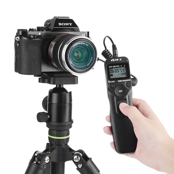 VILTROX Timer Remote Control Shutter Time Lapse Intervalometer with MC-S1 Cable used for SONY A99 A77 A580 A57 A590
VILTROX Timer Remote Control Shutter Time Lapse Intervalometer with MC-S1 Cable used for SONY A99 A77 A580 A57 A590