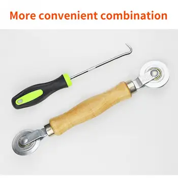 2pcs Practical Durable Reusable Door Window For Installing Home Security Universal Screen Rolling Tool Set Wooden Handle Roller
2pcs Practical Durable Reusable Door Window For Installing Home Security Universal Screen Rolling Tool Set Wooden Handle Roller