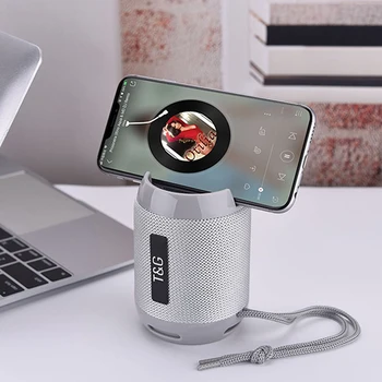 TG129C Bluetooth Speaker Phone Holder FM Card Subwoofer Wireless Music Box Portable Outdoor Sports Bluetooth Mini Speaker 
TG129C Bluetooth Speaker Phone Holder FM Card Subwoofer Wireless Music Box Portable Outdoor Sports Bluetooth Mini Speaker