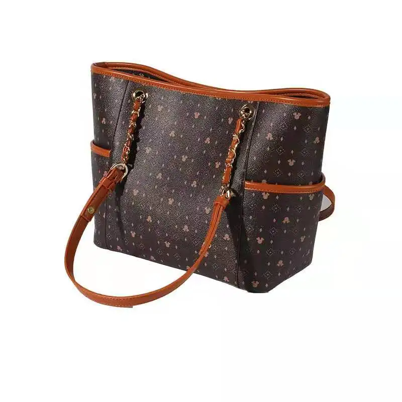

2019 New High Quality Mickey Handbag Women Shoulder Bag PU Leather Women Handbag Ladies Shopping Storage Bag Tote Bolsa Feminina