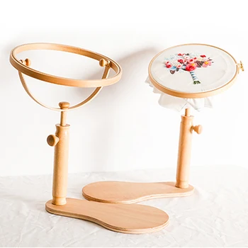 Embroidery Stand Hoop Wood Embroidery and Cross Stitch Hoop Set Embroidery Hoop Ring Frame Adjustable Handicraft Sewing Tools
Embroidery Stand Hoop Wood Embroidery and Cross Stitch Hoop Set Embroidery Hoop Ring Frame Adjustable Handicraft Sewing Tools