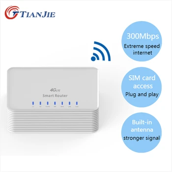 4G 300Mbps Router Wi Fi Modem Wi-fi Lte Hotspot Wireless CPE Router Sim Card Slot Access Antenna internet Antenna unlock Wifi
4G 300Mbps Router Wi Fi Modem Wi-fi Lte Hotspot Wireless CPE Router Sim Card Slot Access Antenna internet Antenna unlock Wifi