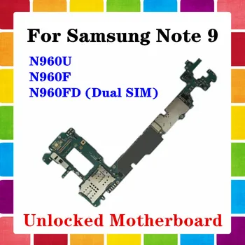 For Samsung note 9 N960F N960FD N960U motherboard single/dual sim Unlocked Android OS with chip support Note 9 N960 Motherboard
For Samsung note 9 N960F N960FD N960U motherboard single/dual sim Unlocked Android OS with chip support Note 9 N960 Motherboard