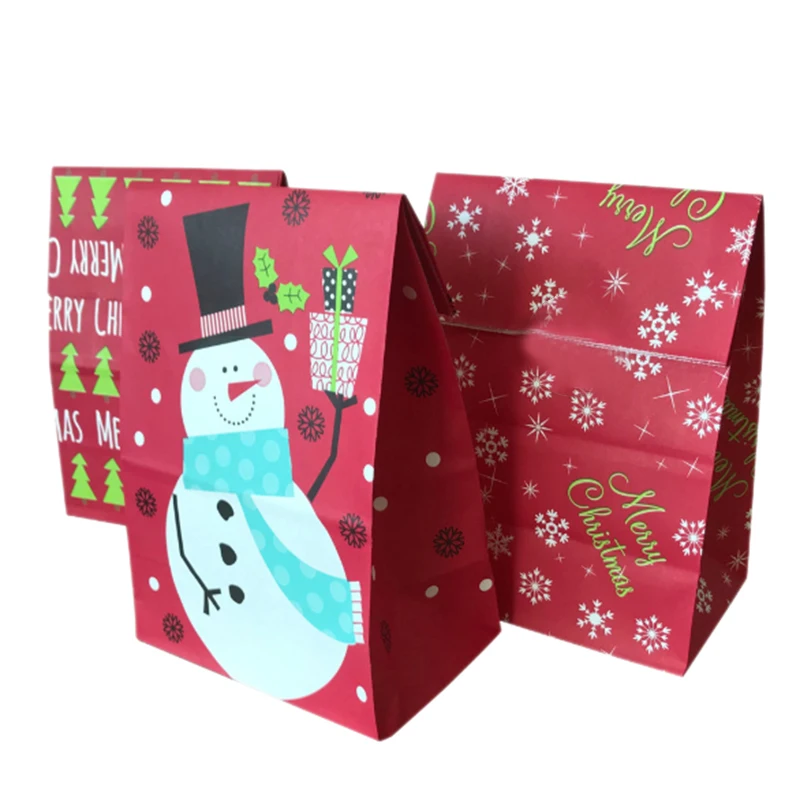 10pcs christmas gift bags, candy bags ,cookie bags,for christmas