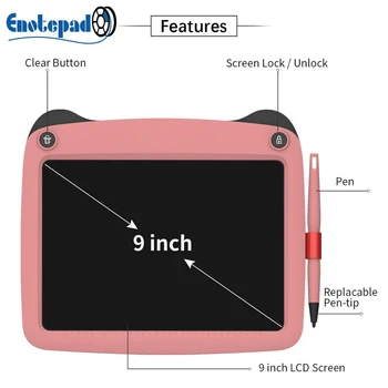 Enotepad Galaxy 9 Inch Drawing Tablet EYES Protect color LCD Writing Tablet smart tablet for business notes calculations drawing
Enotepad Galaxy 9 Inch Drawing Tablet EYES Protect color LCD Writing Tablet smart tablet for business notes calculations drawing