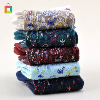 Ladies ethnic printed socks mixed color wave point warm socks, cotton striped casual socks, neutral socks women Glittery
Ladies ethnic printed socks mixed color wave point warm socks, cotton striped casual socks, neutral socks women Glittery