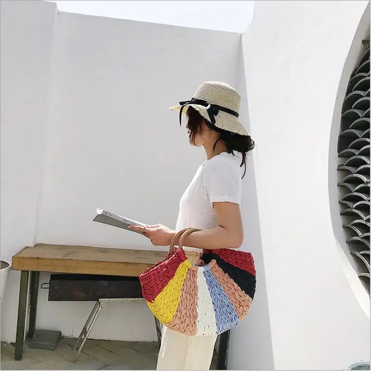 2019 Round Straw Bags Women Summer Rattan Bag Handmade Woven Beach Cross Body Bag Circle Bohemia Handbag Bali bolso paja
2019 Round Straw Bags Women Summer Rattan Bag Handmade Woven Beach Cross Body Bag Circle Bohemia Handbag Bali bolso paja
