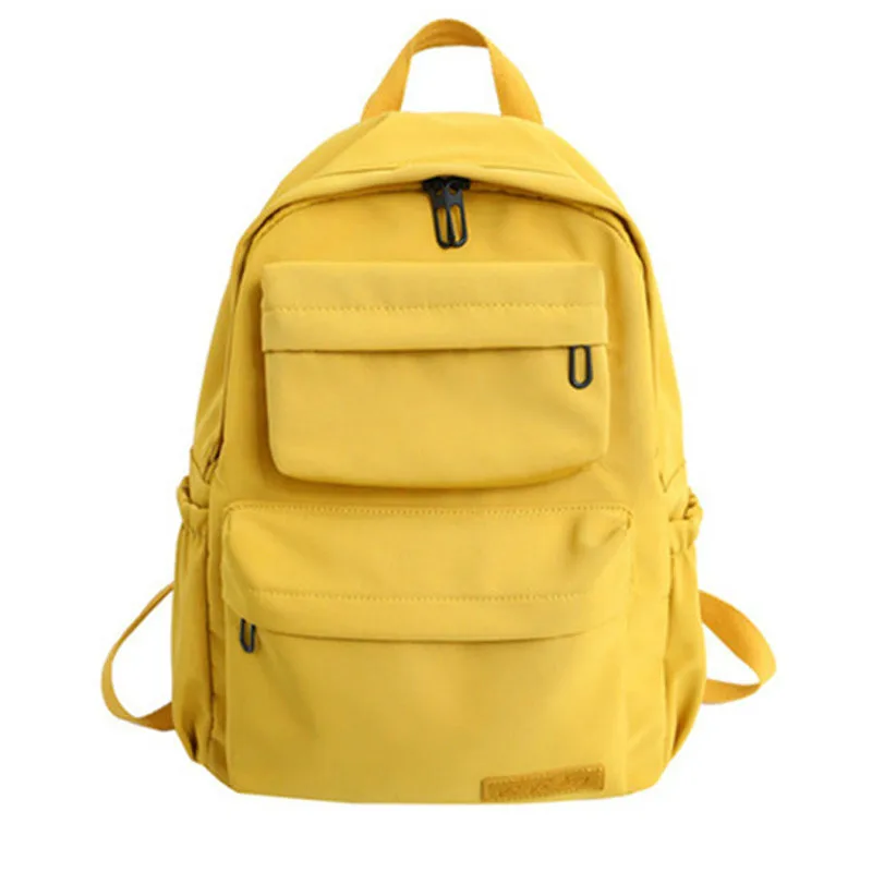 Solid Color Travel Backpack for Teenagers Waterproof Nylon Multi Pocket Backpacks Large Capacity School Bag for Student 2020
Solid Color Travel Backpack for Teenagers Waterproof Nylon Multi Pocket Backpacks Large Capacity School Bag for Student 2020