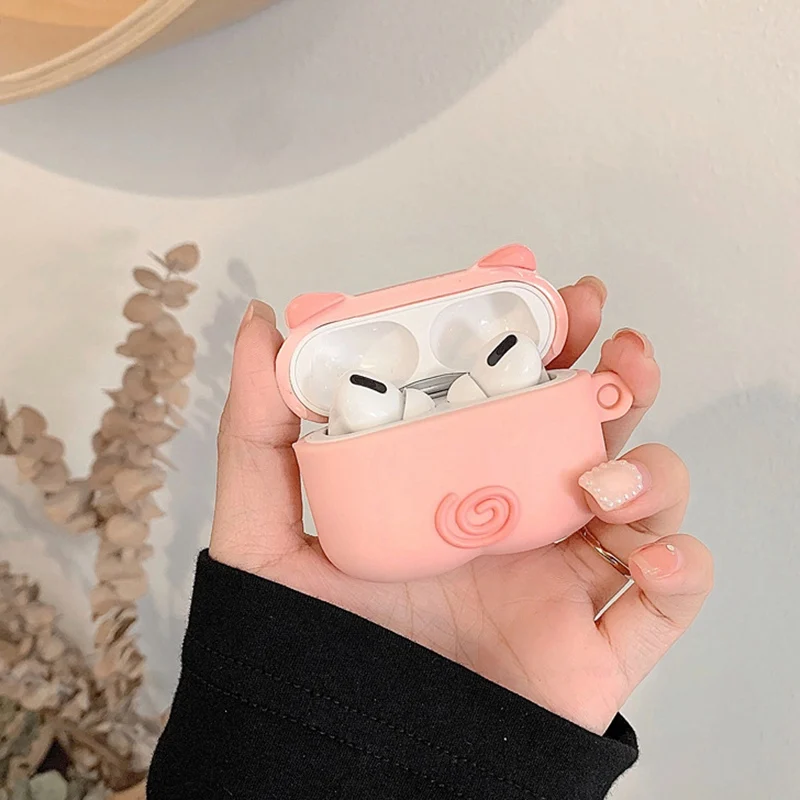 Cute Airpods 1 2 Airpods pro Charging Box Cartoon Pink Pig Silicone Case Cover Antishock Protector for Airpods 1 2 Airpods pro
Cute Airpods 1 2 Airpods pro Charging Box Cartoon Pink Pig Silicone Case Cover Antishock Protector for Airpods 1 2 Airpods pro