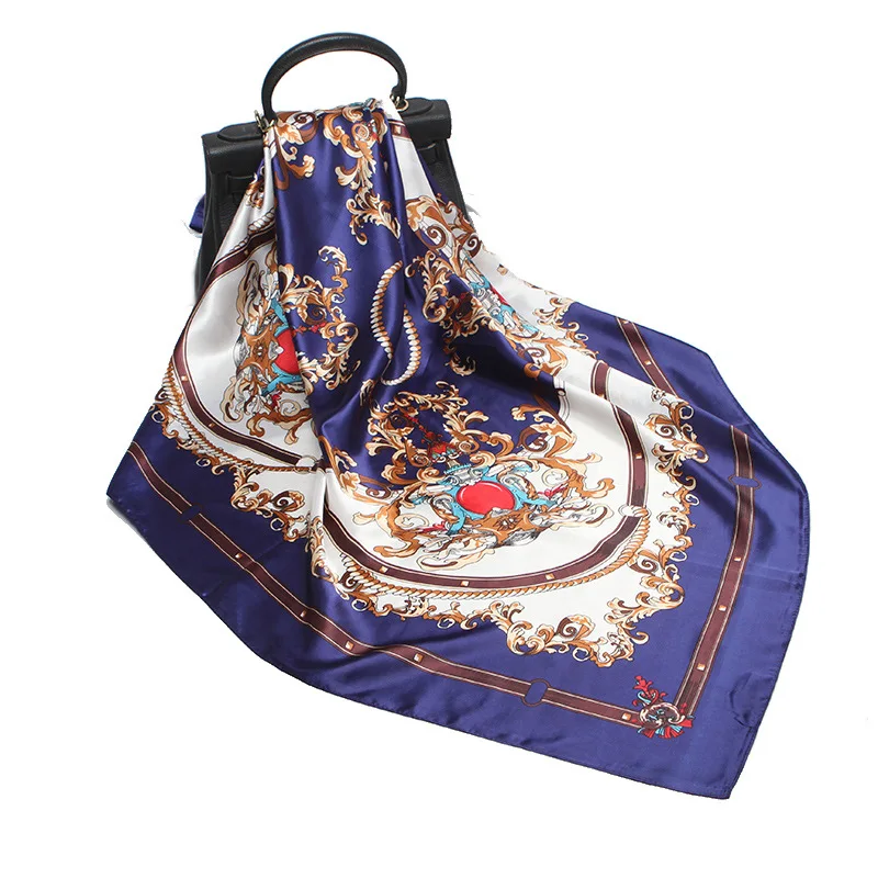 Hot Sale Women Silk Scarf Square Scarves Printed Wraps Bandana Shawls 90cm Fashion Lady Accessory Neck Scarf Collar Hijab Scarf
Hot Sale Women Silk Scarf Square Scarves Printed Wraps Bandana Shawls 90cm Fashion Lady Accessory Neck Scarf Collar Hijab Scarf