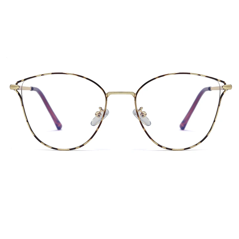 

Kanspace New Anti Blue Light Eyeglasses Optical Prescription Metal Glasses Frames Women Fashion Computer Eyewear 91514