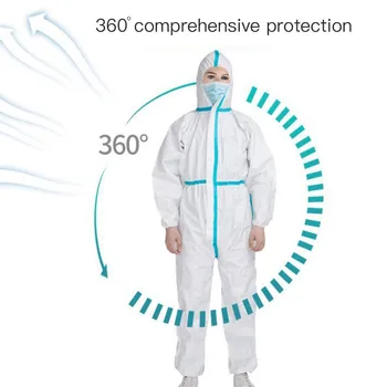 1PCS Waterproof Protective Suit One Time Disposable Oil-Resistant Decorating Clothes Overall Suit Workwear Removable Epidemic
1PCS Waterproof Protective Suit One Time Disposable Oil-Resistant Decorating Clothes Overall Suit Workwear Removable Epidemic
