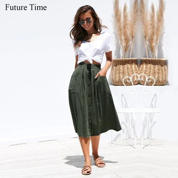 Future Time Spring And Summer 2020 Seven-color Breasted Loose-fitting Skirt Solid Casual Sports Style Dress In Vogue SP489
Future Time Spring And Summer 2020 Seven-color Breasted Loose-fitting Skirt Solid Casual Sports Style Dress In Vogue SP489