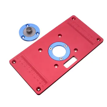 Aluminum Router Table Insert Plate Router Insert Rings For Woodworking Benches Router RT0700C practical