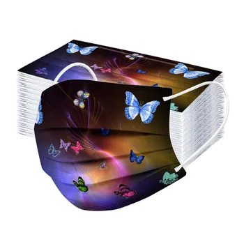 50pcs Butterfly Disposable Mouth Masks Masque Face Cover Protection Three Layer Filter Masks Breathable Soft Mask Mascarillas
50pcs Butterfly Disposable Mouth Masks Masque Face Cover Protection Three Layer Filter Masks Breathable Soft Mask Mascarillas