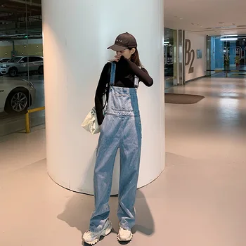 Bib Female Loose 2020 Age Reduction Straight Tube Slimming Feeling Gao Wide Waist And Legs Female
Bib Female Loose 2020 Age Reduction Straight Tube Slimming Feeling Gao Wide Waist And Legs Female