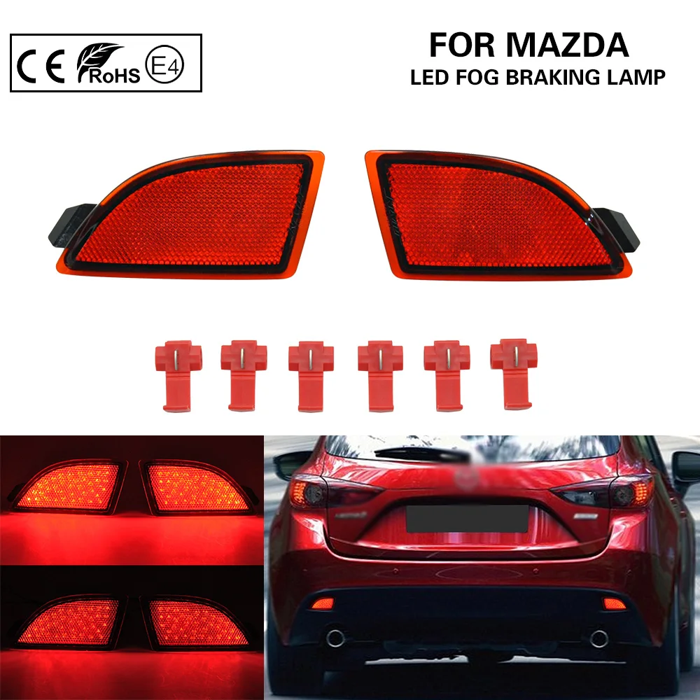 2-in-1 Function LED rear bumper lamp LED Brake Lamp+LED Running Light for Mazda MZ3(Axela)2014-
2-in-1 Function LED rear bumper lamp LED Brake Lamp+LED Running Light for Mazda MZ3(Axela)2014-
