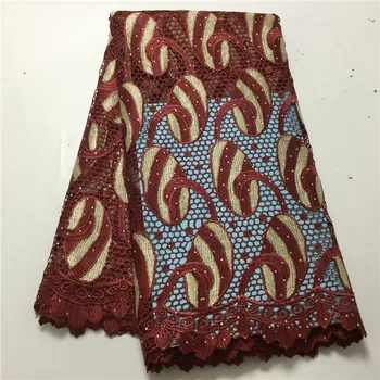 African Lace Fabric Latest Afrian Bridal Lace Fabric High Quality Embroidery African guipure Lace Fabric 5yards dress pl14-90
African Lace Fabric Latest Afrian Bridal Lace Fabric High Quality Embroidery African guipure Lace Fabric 5yards dress pl14-90