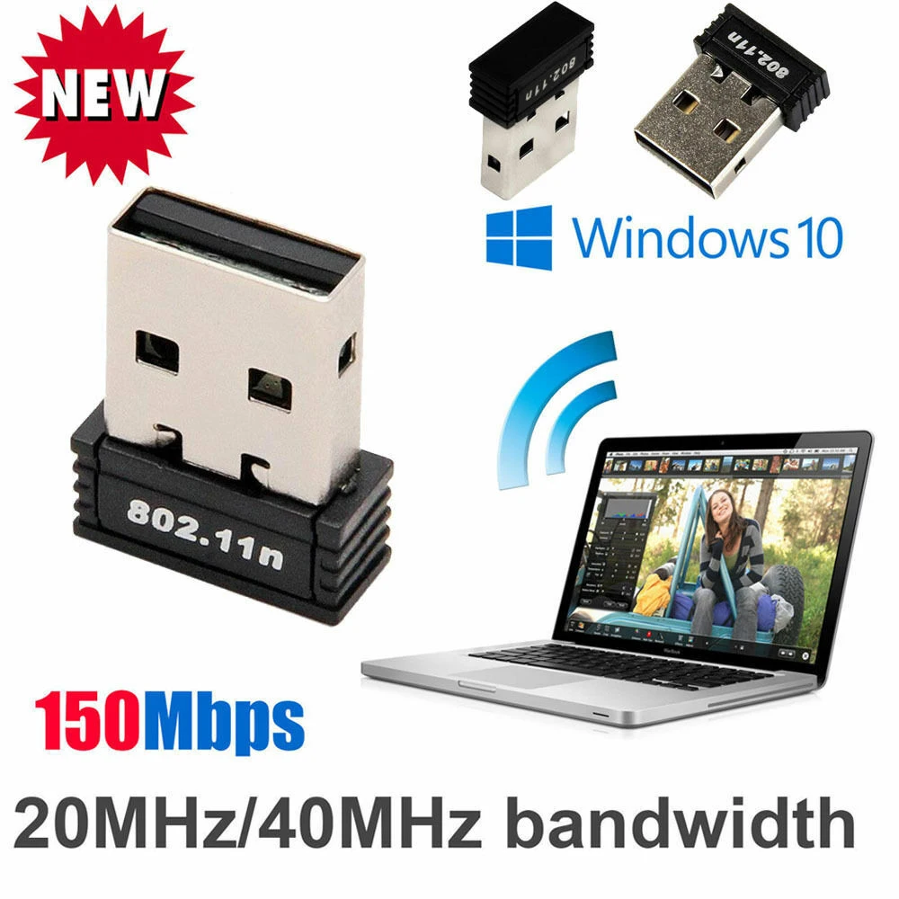 Mini PC WiFi adapter 150M USB WiFi antenna Wireless Computer Network Card 802.11n/g/b Portable USB High Quality Wifi Receivers
Mini PC WiFi adapter 150M USB WiFi antenna Wireless Computer Network Card 802.11n/g/b Portable USB High Quality Wifi Receivers